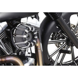 Arlen Ness Inverted Series Air Cleaner Kit — 10 Gauge Black - 18-947 For Harley Motorcycles 2017-2025