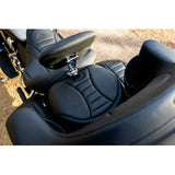 Mustang One-Piece Deluxe 2-Up Touring Seat - 79006 For Harley Touring 2008-2025