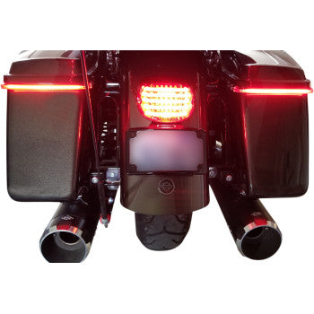 Custom Dynamics Taillight - PB-TL-LPBW-R For Harley Motorcycles 1988-2025