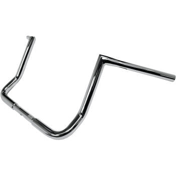 LA Choppers 1-1/4" Twin Peaks Touring Handlebar 12" Chrome - LA-7361-12 For Harley Touring 1996-2022