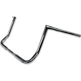 LA Choppers 1-1/4" Twin Peaks Touring Handlebar 12" Chrome - LA-7361-12 For Harley Touring 1996-2022