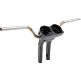 Arlen Ness Method Kickback Handlebar Riser 10" Black - 520-032 For Harley Touring 2015-2024