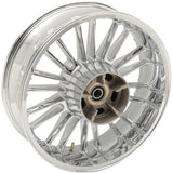 Coastal Moto Atlantic Precision Cast 3D Wheel Atlantic 3D Rear Single Disc Without ABS Chrome 18x5.5 - 3D-ATL185CH For Harley Touring 2009-2026