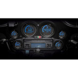 Koso North America HD-02 Six-Piece Gauge Kit Black - BA050907 For Harley Touring 2004-2013