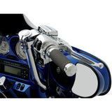 Performance Machine Contour Grips - 0063-2020-CH For Harley Motorcycles 2008-2020