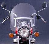 National Cycle NC125A 83-22 Harley XL/FXR/D/17-25 Hon/07+ Kaw Dakota 3 W/low Turn Signals Windshield-clr