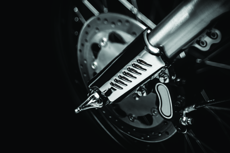 Kuryakyn Lower Leg Deflector Shields Chrome - 7768 For Harley Touring 2000-2013