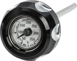 Harddrive OIL Temp DIP Stick M8 Black AND Machined - 88252 For Harley Touring 2017-2019