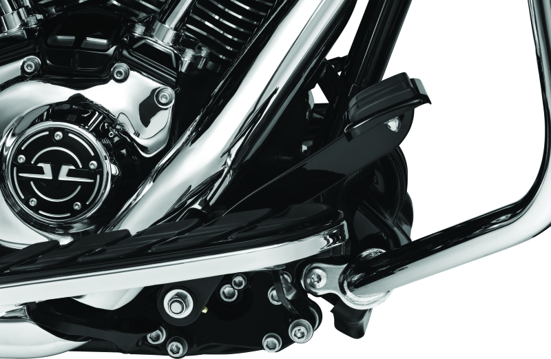 Kuryakyn Extended Brake Pedal 14 And Up Touring W O Fairings Gloss Black - 9671 For Harley Touring 2014-2021