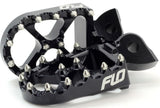 Flo Motorsports PRO Series Foot Pegs Black - FPEG-801BLK Cobra Dirt Bikes 2007-2019