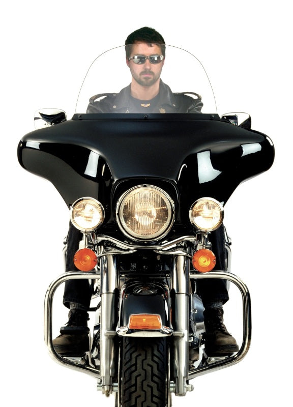 National Cycle Davidson Flht Flhx Flhtk Se Touring Standard 12 In. Windshield Clear - 20050 For Harley Touring 1996-2013