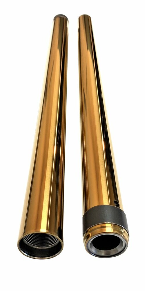 Pro One Gold Fork Tubes 41MM 22 1/4" - 105420G For Harley Motorcycles 1997-2017