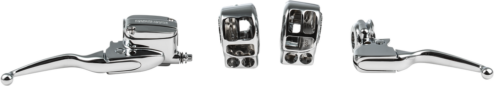 Harddrive 053947 Handlebar Control Kit Black Cable Clutch `21 For Harley Touring 2021-2023
