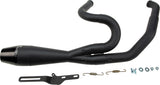 Sawicki 2IN1 Twin CAM FLT Shorty Brushed SS For Harley Touring 1995-2016