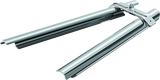 Kuryakyn 7853 Downtube Covers 00-06 Softail Chrome