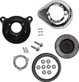 S&S Cycle Stealth Air Stinger Kit W Chrome Teardrop - 170-0719A For Harley Motorcycles 2008-2017