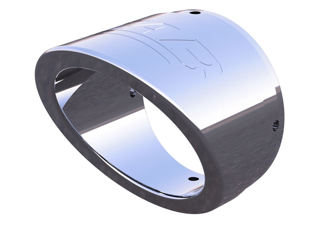 Tab Performance 4.5 inch Exhaust Tips (Sold Individually 1 pc) - Chrome Slash Tips 4.5-EXHAUST-TIPS-C