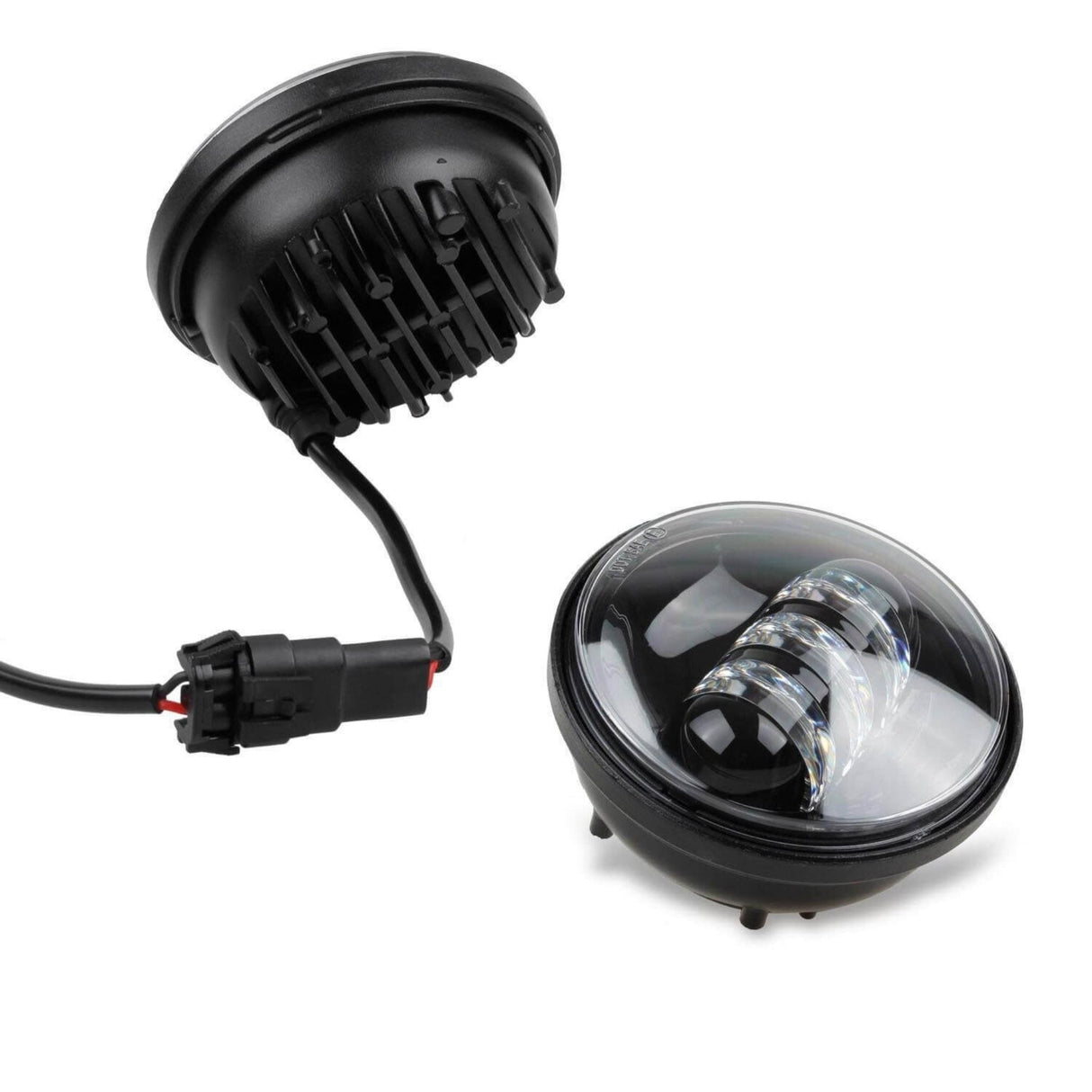 Original Garage Moto 4.5'' OG LED Auxiliary Projector Lamps For Harley Electra Glide / Softail / Road King 1983-2026