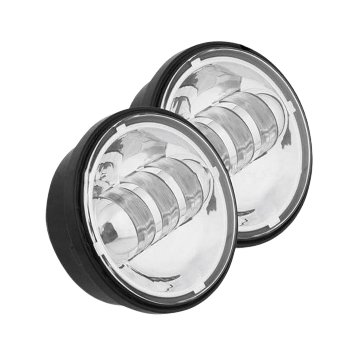 Original Garage Moto 4.5'' OG LED Auxiliary Projector Lamps For Harley Electra Glide / Softail / Road King 1983-2026