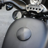 Joker Machine Knurled Series Fuel Cap - 10-444B For Harley Motorcycles 1996-2024