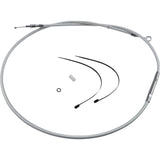 Magnum Shielding High-Efficiency Braided Sterling Chromite II® Clutch Cable /16" - 32128HE For Harley Motorcycles 1986-2006