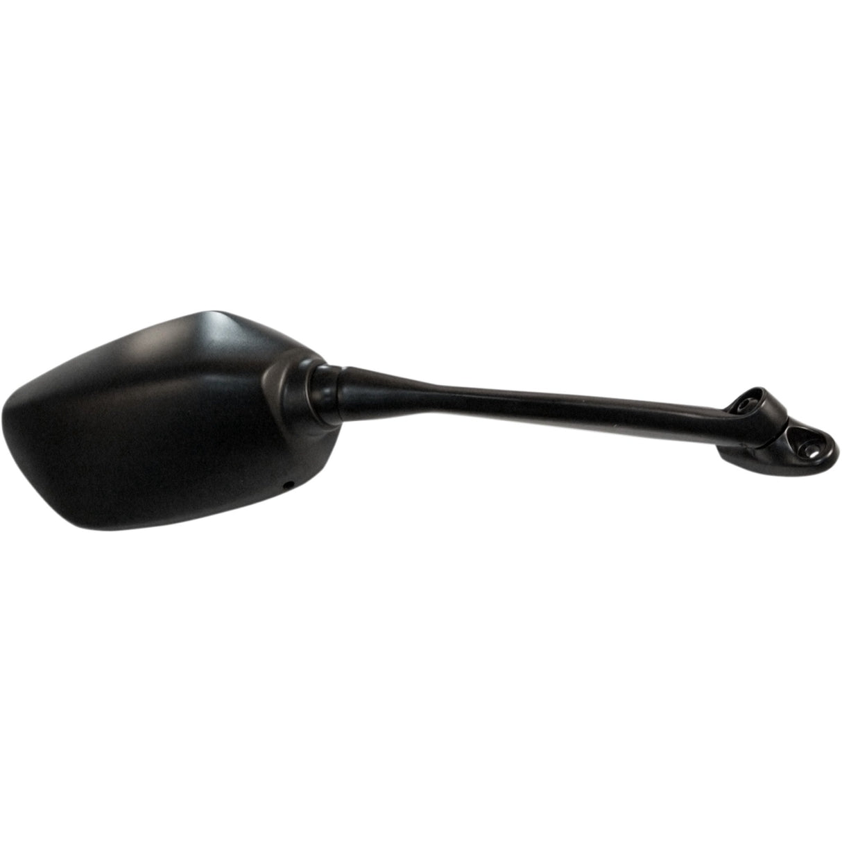 EMGO 0640-1064 20-87151 OEM-Style Replacement Mirror Mirror - Side View - Polygon - Black - Right
