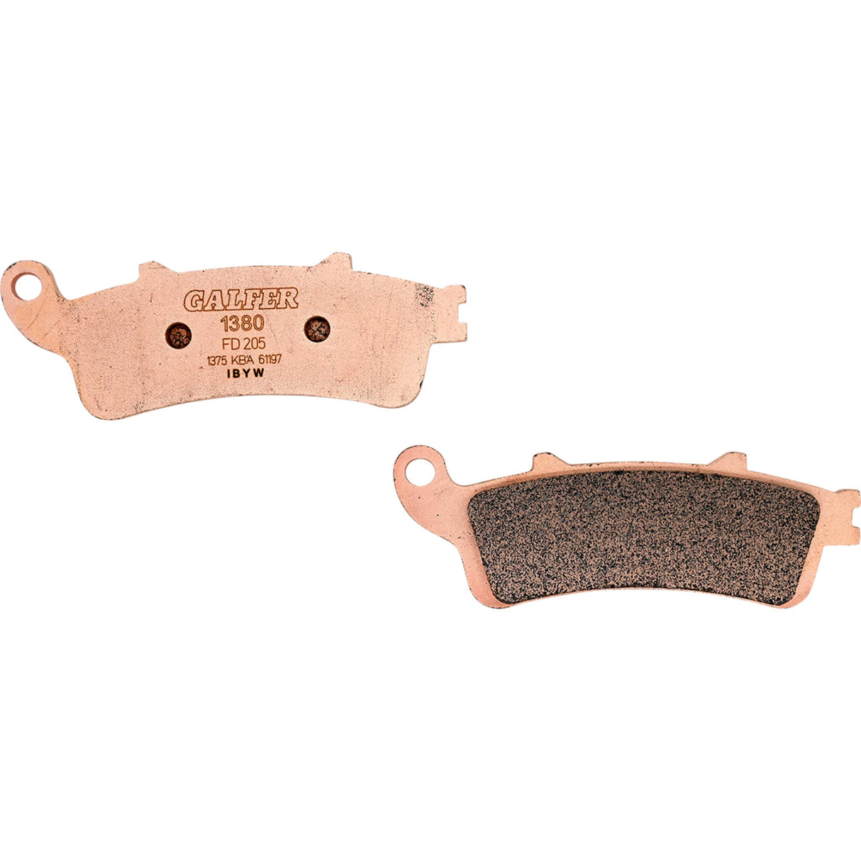 Galfer HH Sintered Brake Pads - FD205G1380 Honda Motorcycles 1996-2017