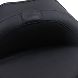 Mustang Wide Solo Seat With Removable Backrest With Backrest Vintage Black Smooth FL FX - 79742 For Harley Blackline / Softail Slim 2011-2017