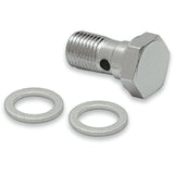 DRAG SPECIALTIES 1204-2723 Universal Chrome Steel Banjo Bolt Banjo Bolt - 3/8"-24 x 3/4" Minus Head