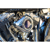 S&S Cycle Air Stinger Stealth Air Cleaner Kit Chrome - 170-0719A For Harley Motorcycles 2008-2017