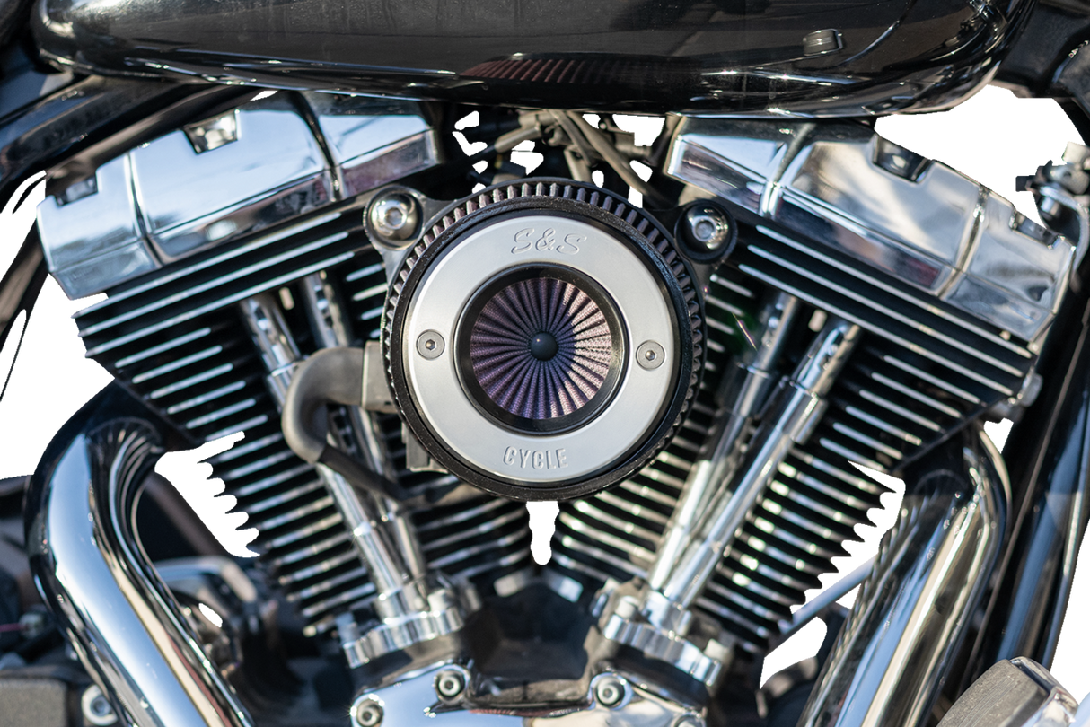Air Stinger Stealth Air Cleaner Kit - Chrome Ring - 1010-2959