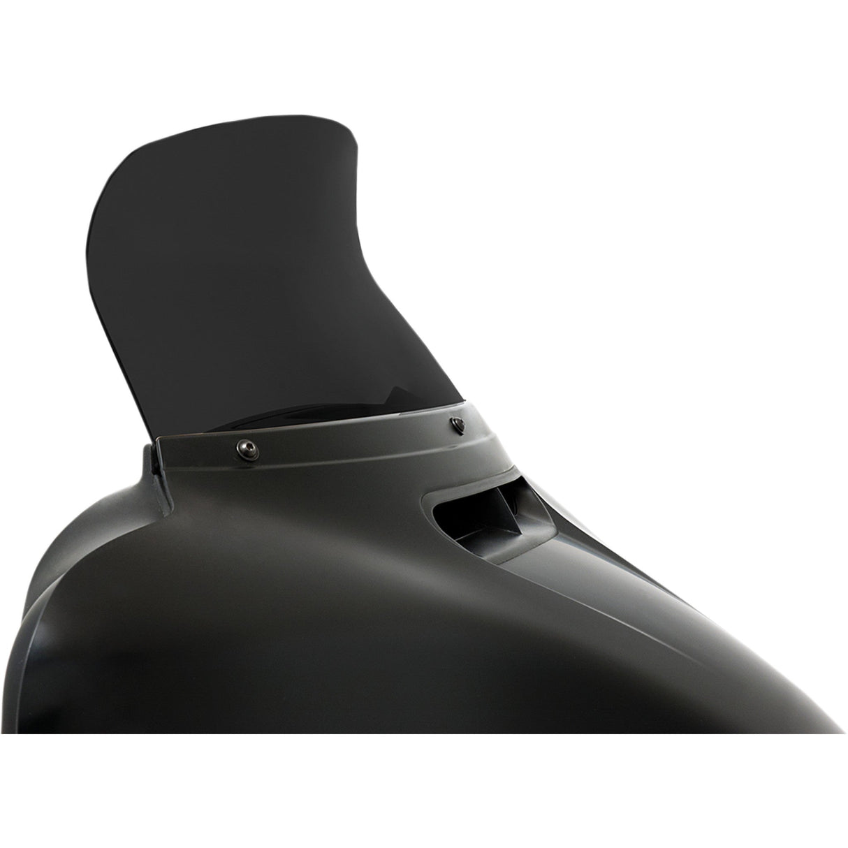 MEMPHIS SHADES 2310-0663 MEP84810 Spoiler Replacement Windshield for OE Fairings - 8-1/2" - Dark Black Smoke - FLH