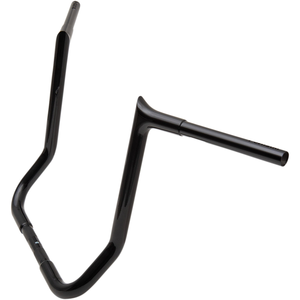 FAT BAGGERS INC. 0601-4753 905016-B 1-1/4" EZ Install Pointed Top Handlebar - 16" - Black