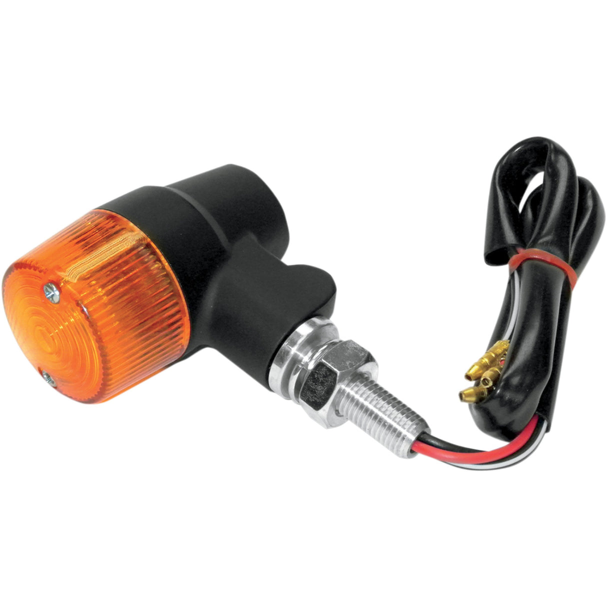 K&S TECHNOLOGIES 2040-1144 25-8632 Round Marker Lights Marker Light - Single Filament - Amber/Black