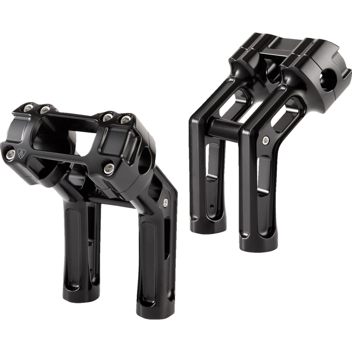 ARLEN NESS 0602-1655 520-066 Wayback Risers 7" - softail - black