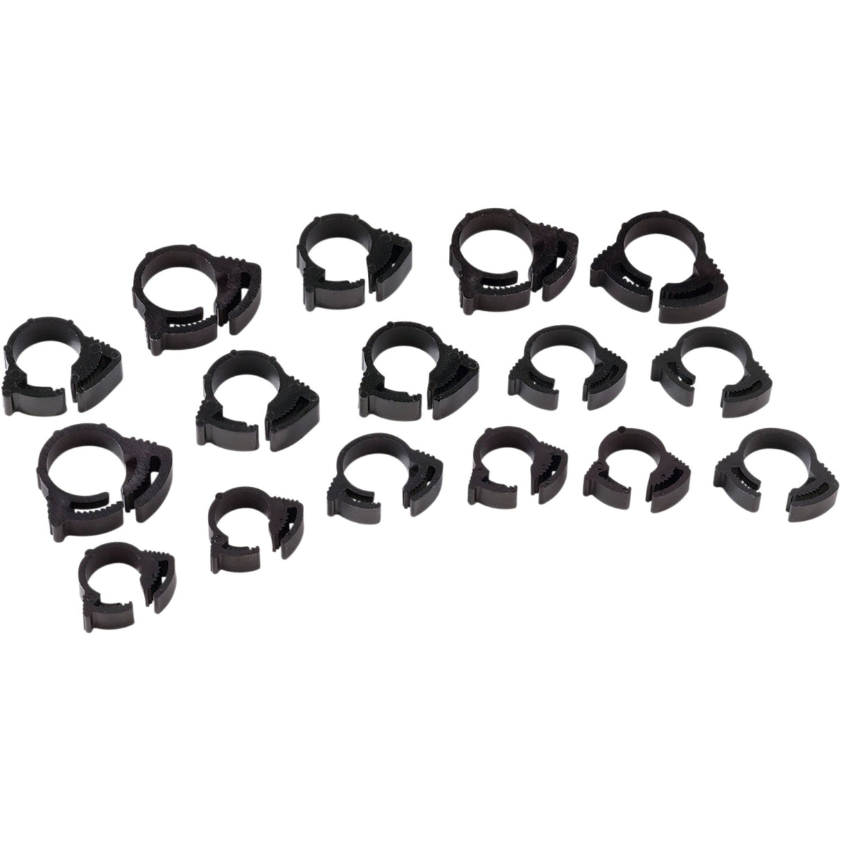 MOOSE OFFROAD 2402-0164 111-2016 Nylon Ratchet Clamps Clamps - Ratchet - Nylon - 16-Piece