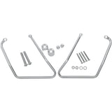 DRAG SPECIALTIES DS-110857 Chrome Saddlebag Support Brackets Saddlebag Support - XL '94-'03