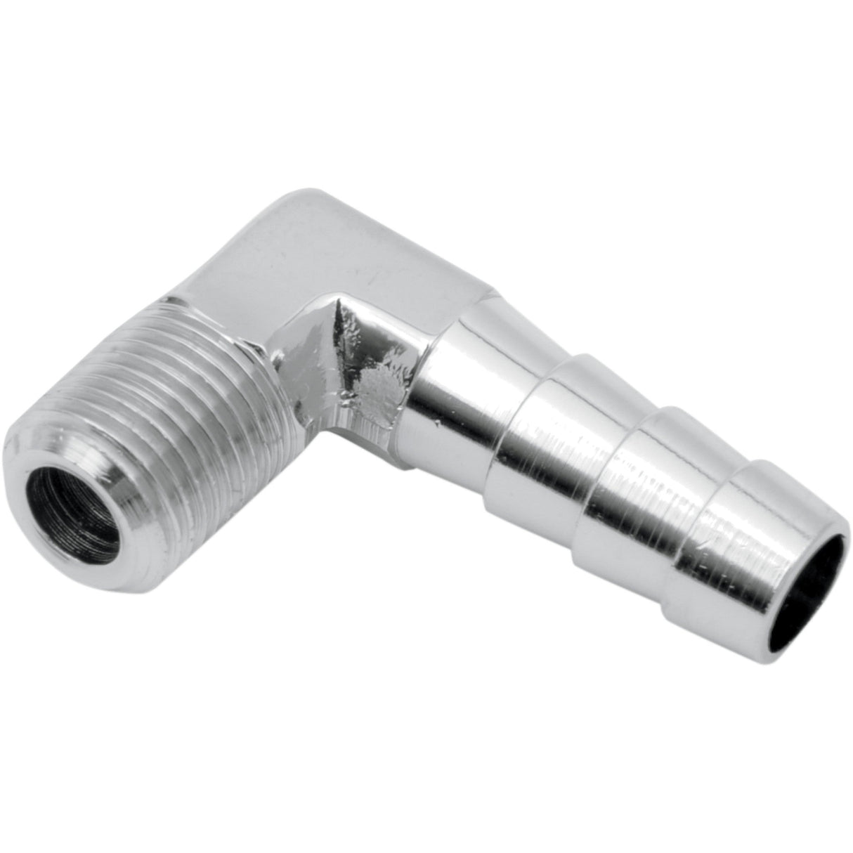 GARDNER-WESTCOTT DS-245259 7-91HB-5X2 Hose and Tank Fitting Male Elbow - 5/16" x 1/8" - Chrome