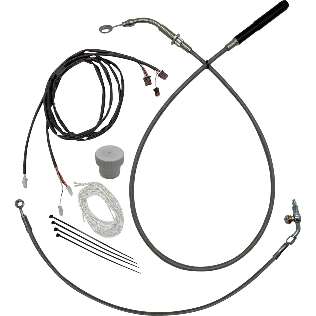 Fat Baggers Inc. Cable Kit - 119916 For Harley Road Glide 2021-2025