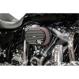 K & N Street Metal Side Draft Intake System - RK-3952 For Harley Motorcycles 2008-2017