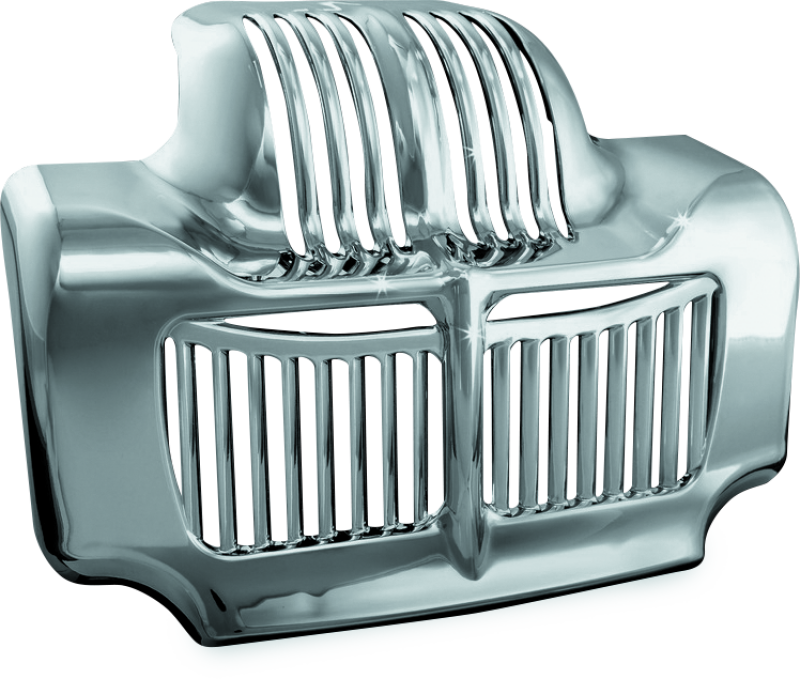 Kuryakyn 7784 Oil Cooler Cover 11-16 Touring Chrome