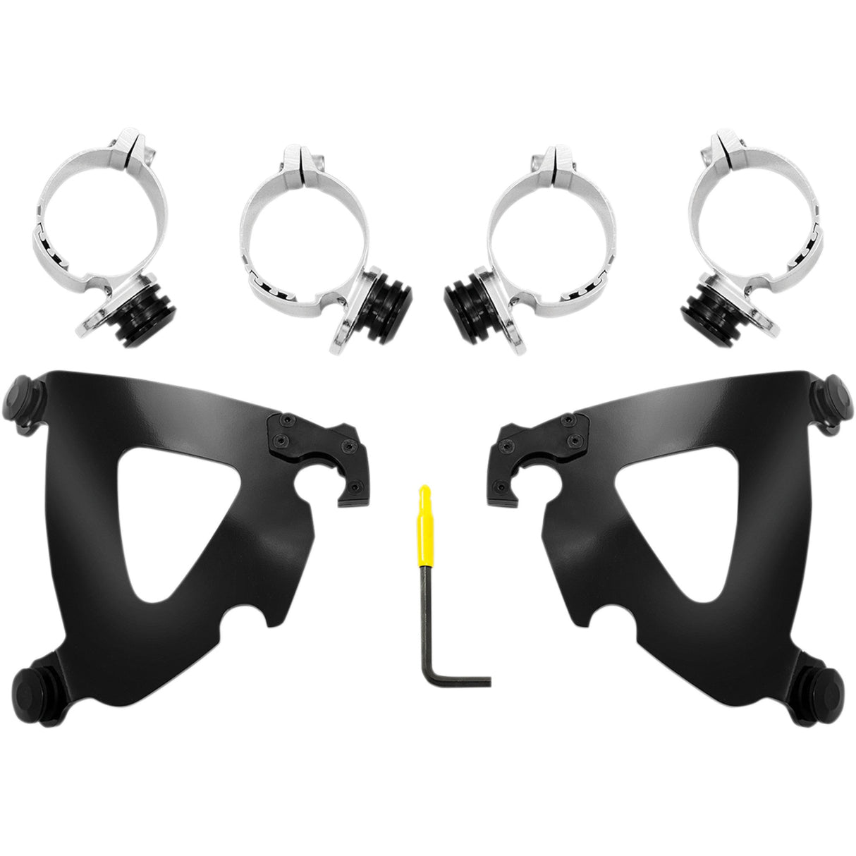 Memphis Shades Trigger Lock Mounting Kit - MEB2035 For Harley Softail Low Rider 2018-2020