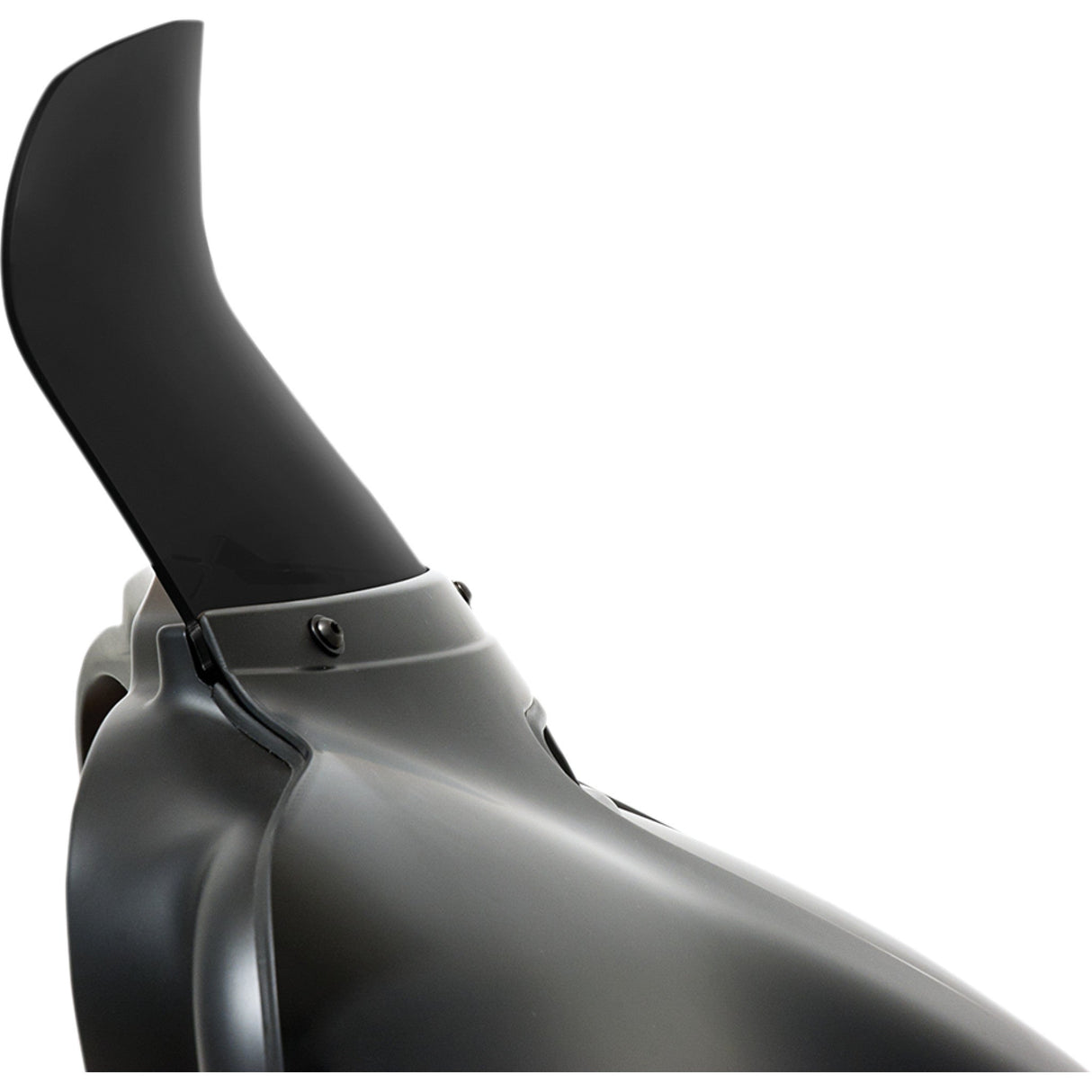 MEMPHIS SHADES 2310-0663 MEP84810 Spoiler Replacement Windshield for OE Fairings - 8-1/2" - Dark Black Smoke - FLH