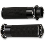 Arlen Ness Beveled Fusion Grips - 07-331 For Harley Motorcycles 1976-2022