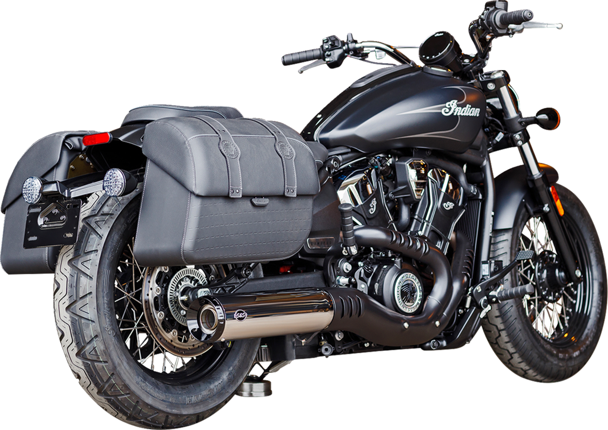 Grand National Slip-On Mufflers - Chrome - 50-State - 1811-4678