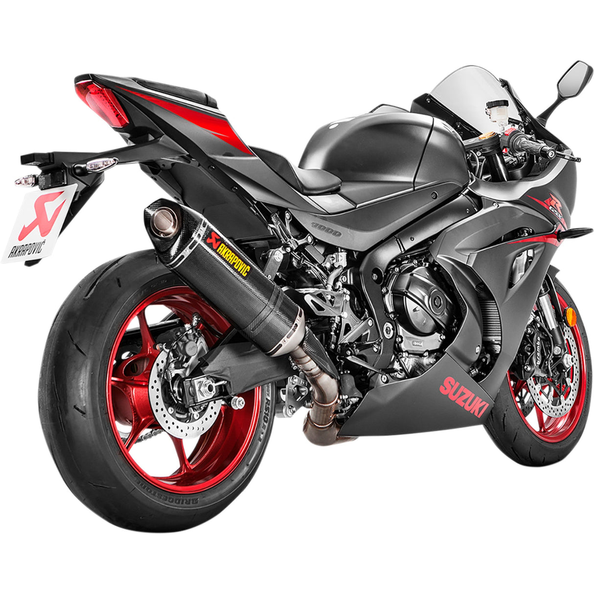 AKRAPOVIC 1811-3406 S-S10SO12-HRC Carbon Fiber Slip-On Line Muffler Slip-On Line Muffler - Carbon Fiber