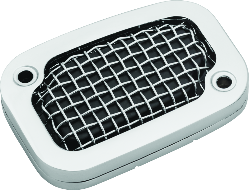 Kuryakyn 6532 Mesh Master Cylinder Cover Clutch Chrome