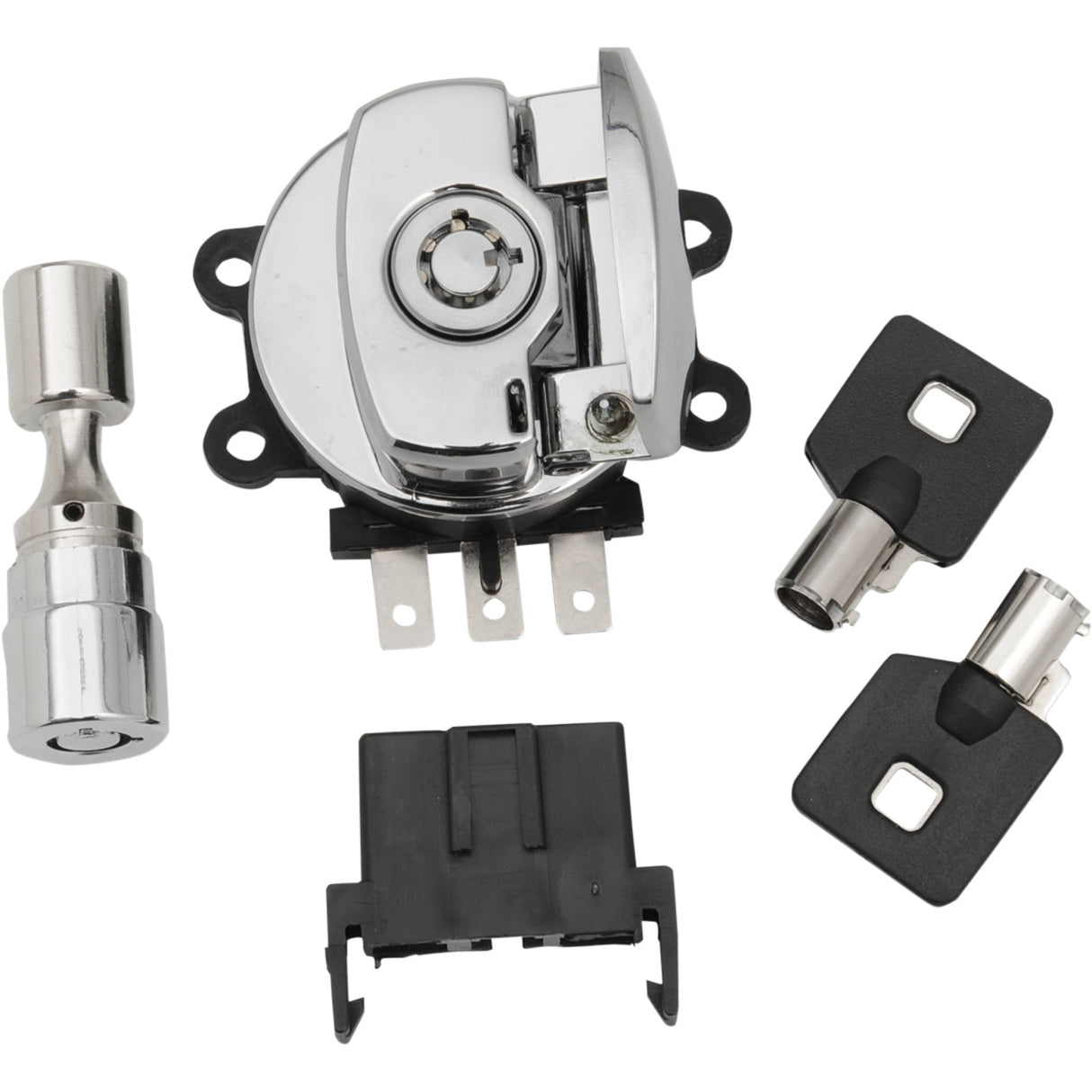 DRAG SPECIALTIES Side Hinge Ignition Switch with Fork Lock