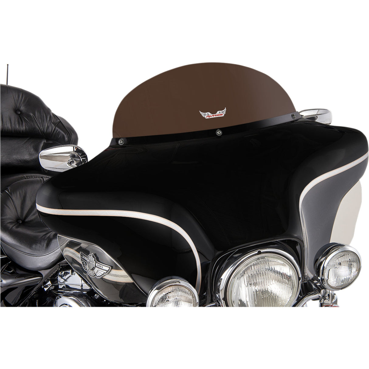SLIPSTREAMER 135-8DS S-135-8DS Replacement Windshield Windshield - 8" - Dark Smoke - '96-'13 FLHT/C