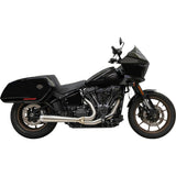 Bassani Xhaust 2-Into-1 Road Rage Exhaust System Stainless - 1S81SS For Harley Softail 2018-2024